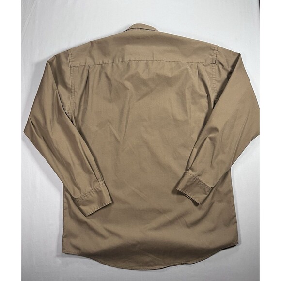 Cabela's Safari Series Shirt M Tall Long Sleeve Utility Vented Tan - Picture 3 of 12